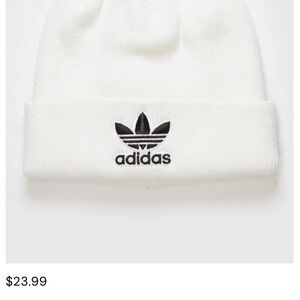 Adidas Originals Trefoil White Beanie